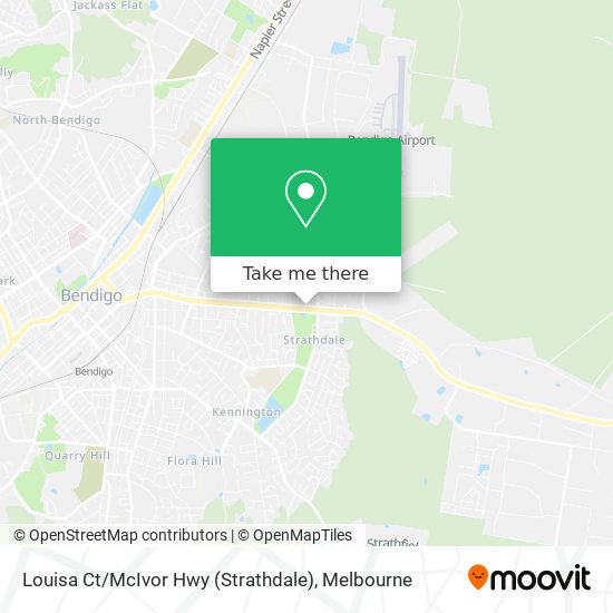 Louisa Ct / McIvor Hwy (Strathdale) map