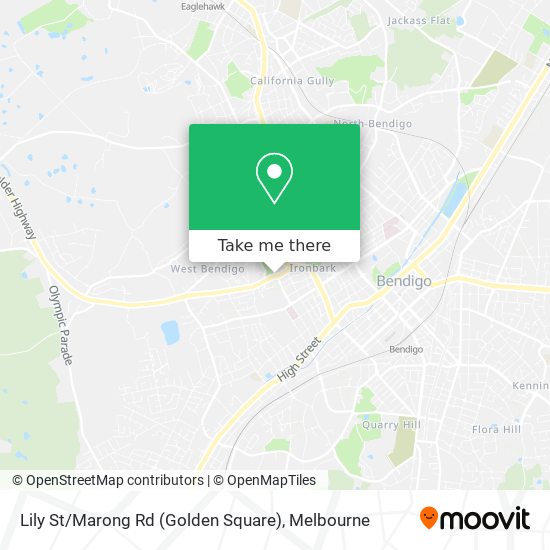 Lily St / Marong Rd (Golden Square) map