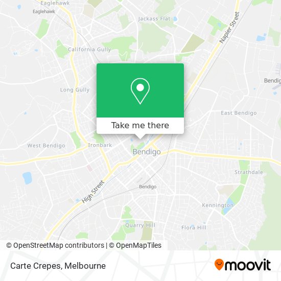 Carte Crepes map