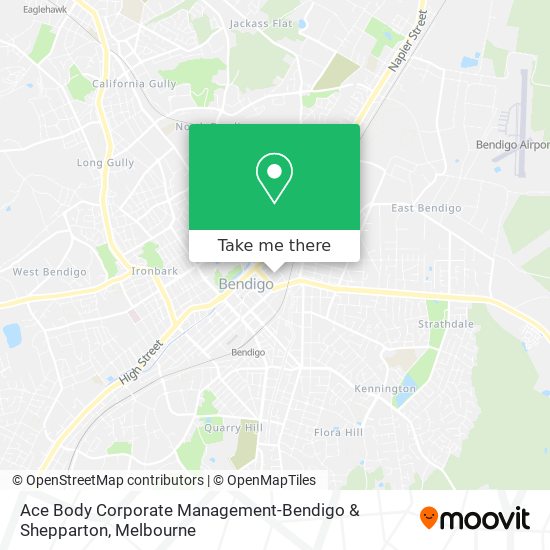Mapa Ace Body Corporate Management-Bendigo & Shepparton