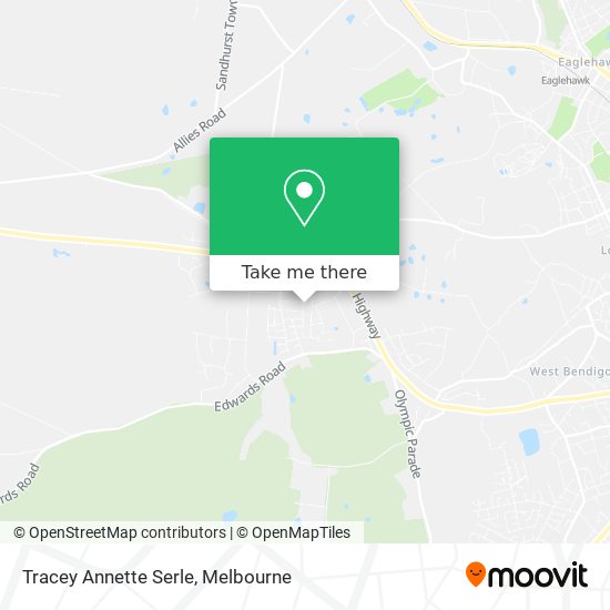 Tracey Annette Serle map