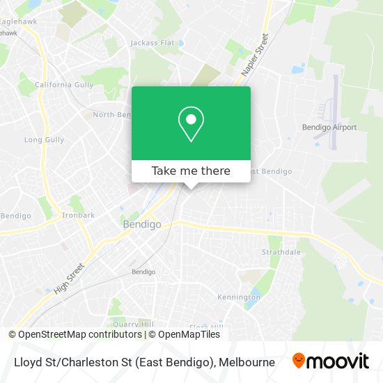 Lloyd St / Charleston St (East Bendigo) map