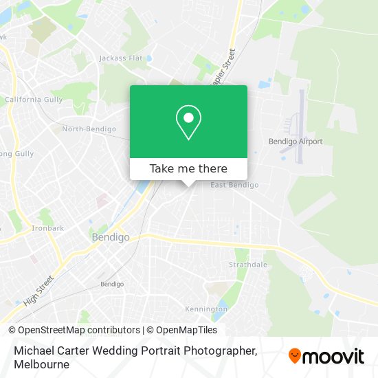 Michael Carter Wedding Portrait Photographer map
