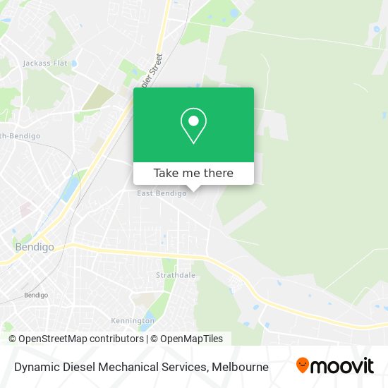 Dynamic Diesel Mechanical Services map