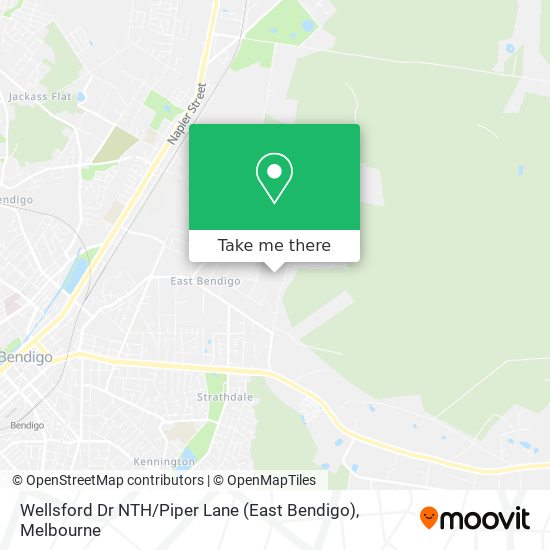 Wellsford Dr NTH / Piper Lane (East Bendigo) map