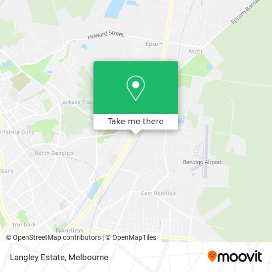 Langley Estate map