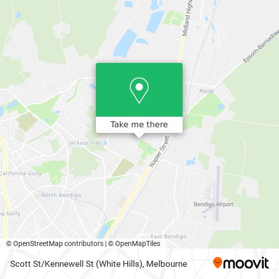 Scott St / Kennewell St (White Hills) map