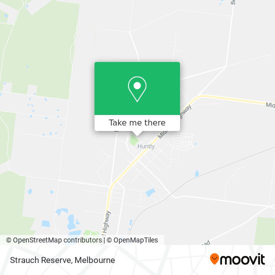 Strauch Reserve map