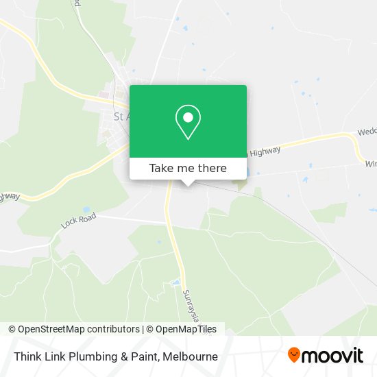 Think Link Plumbing & Paint map