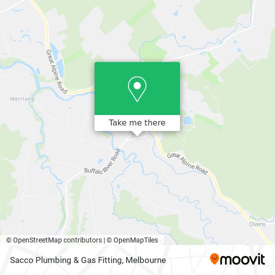 Sacco Plumbing & Gas Fitting map