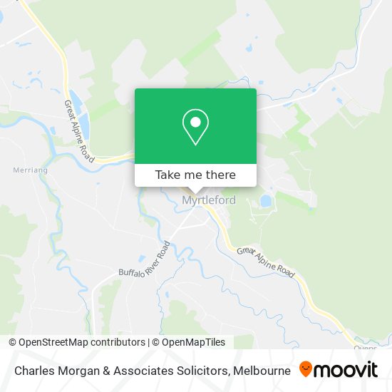 Mapa Charles Morgan & Associates Solicitors