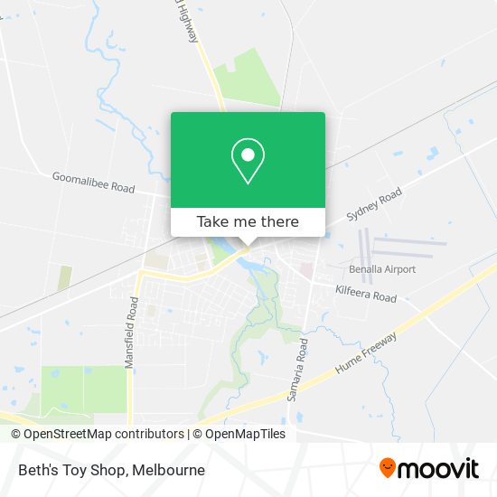 Beth's Toy Shop map