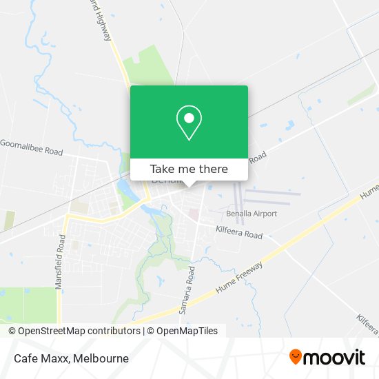 Cafe Maxx map