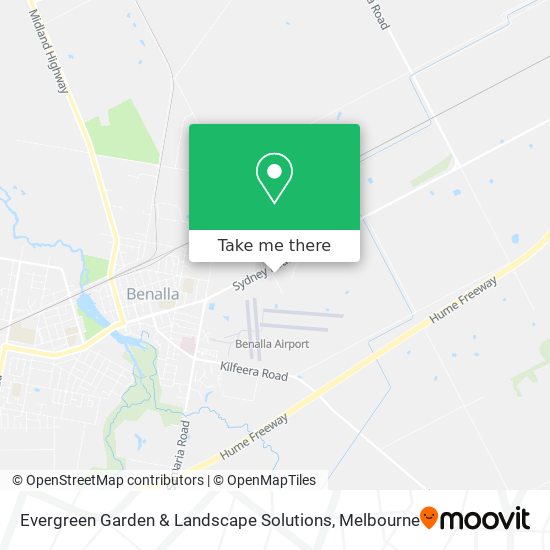 Evergreen Garden & Landscape Solutions map