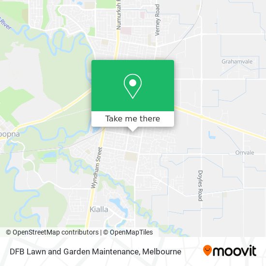 DFB Lawn and Garden Maintenance map
