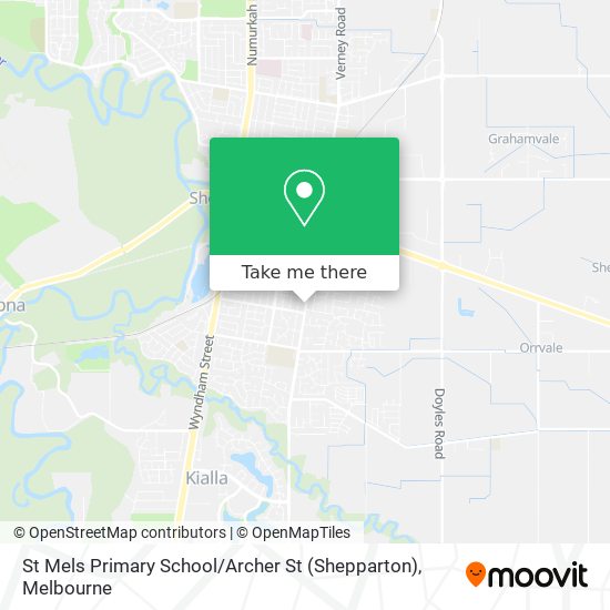 St Mels Primary School / Archer St (Shepparton) map