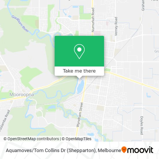 Aquamoves / Tom Collins Dr (Shepparton) map
