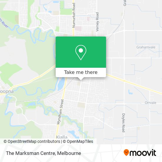 The Marksman Centre map