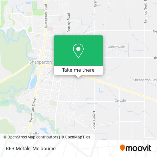BFB Metals map