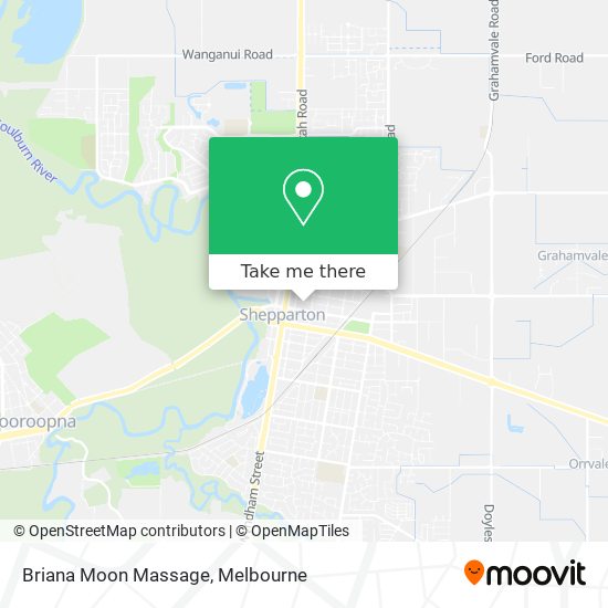 Briana Moon Massage map