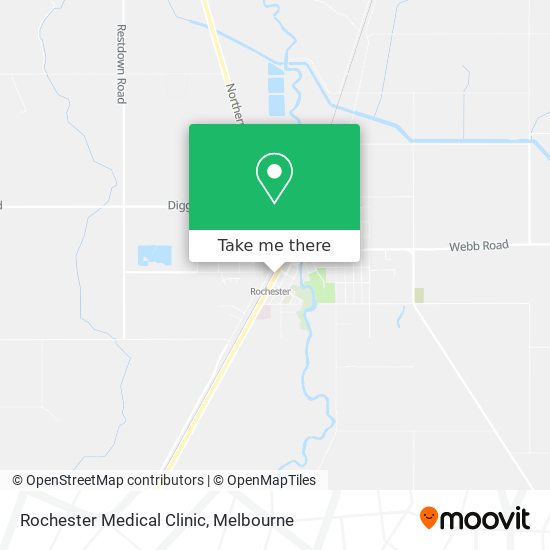 Rochester Medical Clinic map