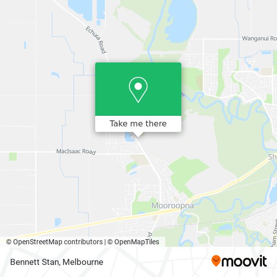 Bennett Stan map