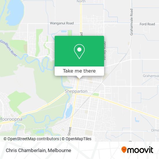 Chris Chamberlain map