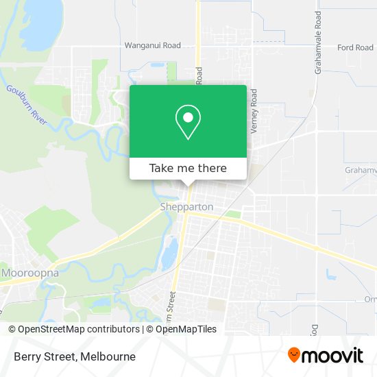 Berry Street map