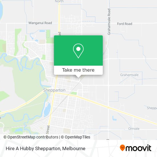 Mapa Hire A Hubby Shepparton