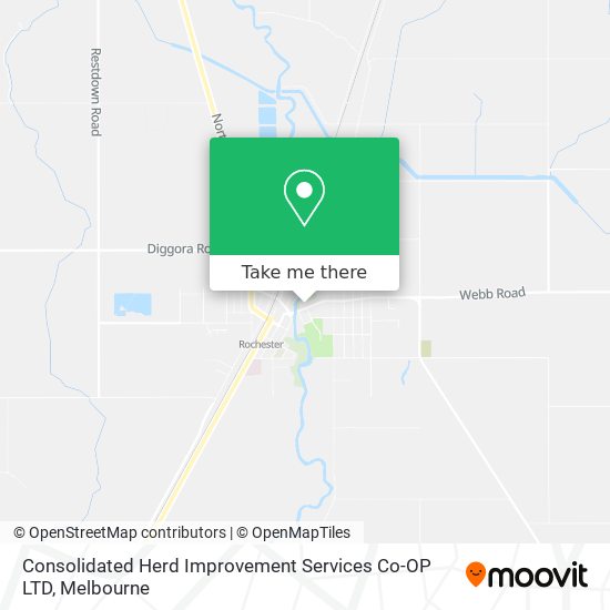 Consolidated Herd Improvement Services Co-OP LTD map