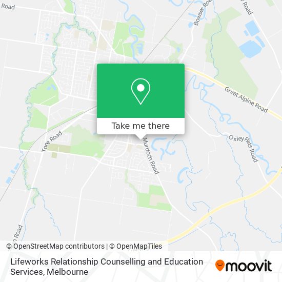 Lifeworks Relationship Counselling and Education Services map
