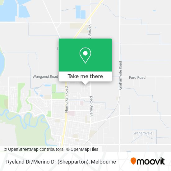 Ryeland Dr / Merino Dr (Shepparton) map