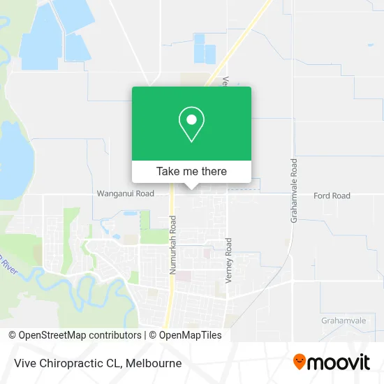 Mapa Vive Chiropractic CL