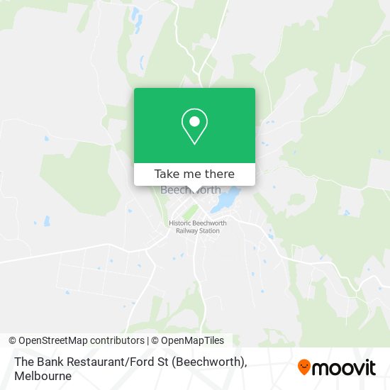 The Bank Restaurant / Ford St (Beechworth) map