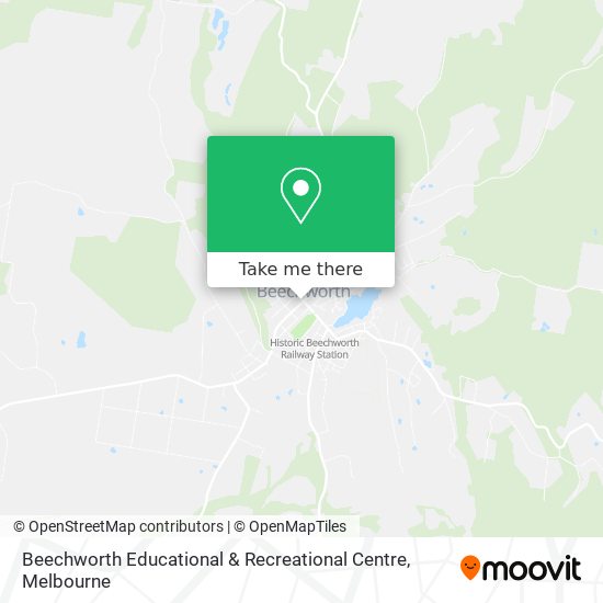 Beechworth Educational & Recreational Centre map