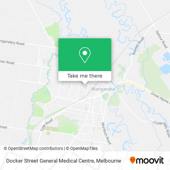 Docker Street General Medical Centre map