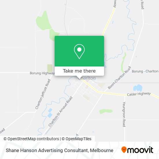 Shane Hanson Advertising Consultant map