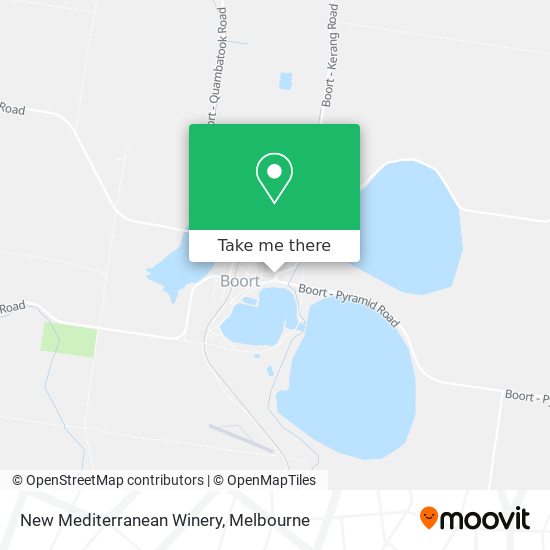 New Mediterranean Winery map