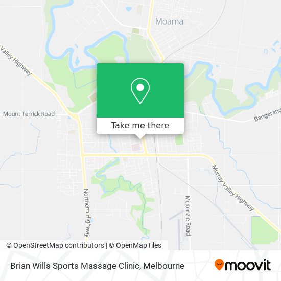 Mapa Brian Wills Sports Massage Clinic