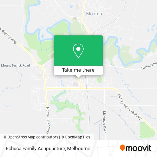 Echuca Family Acupuncture map