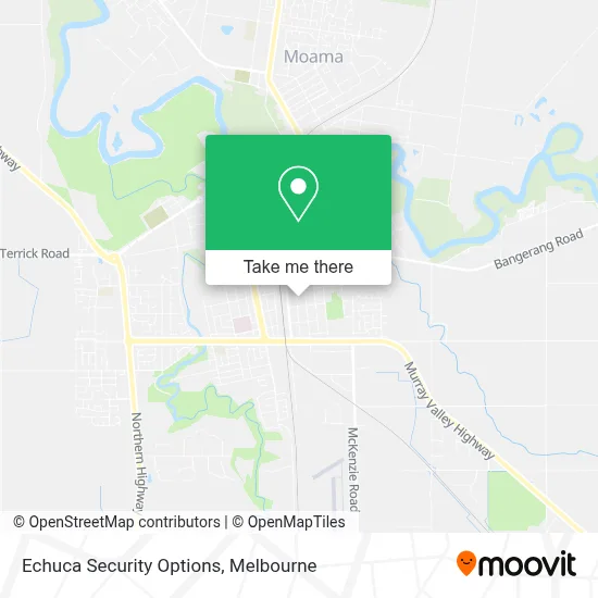 Mapa Echuca Security Options