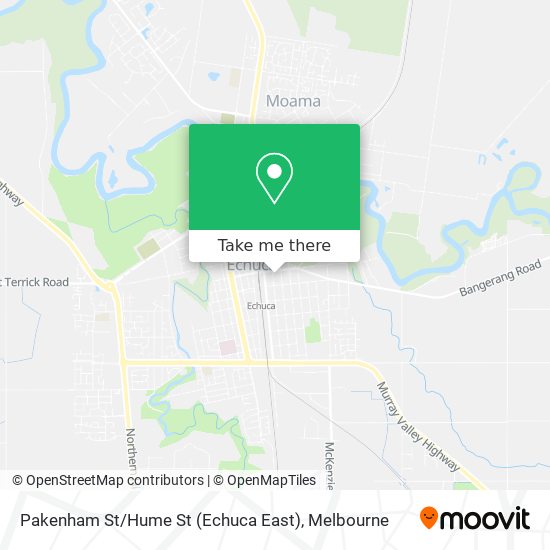 Pakenham St / Hume St (Echuca East) map