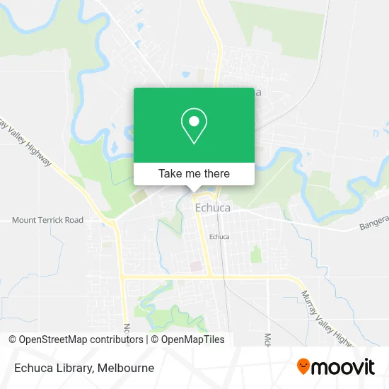 Mapa Echuca Library