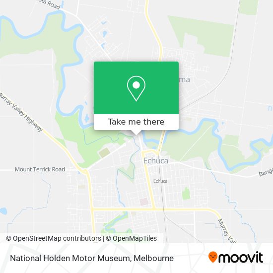 National Holden Motor Museum map