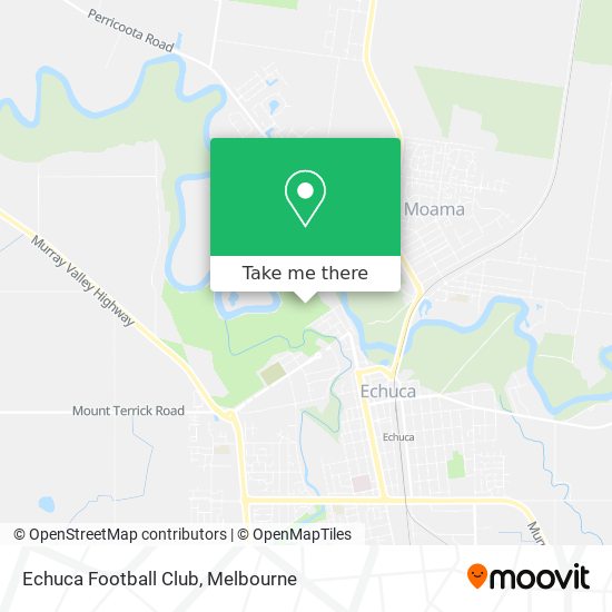 Echuca Football Club map
