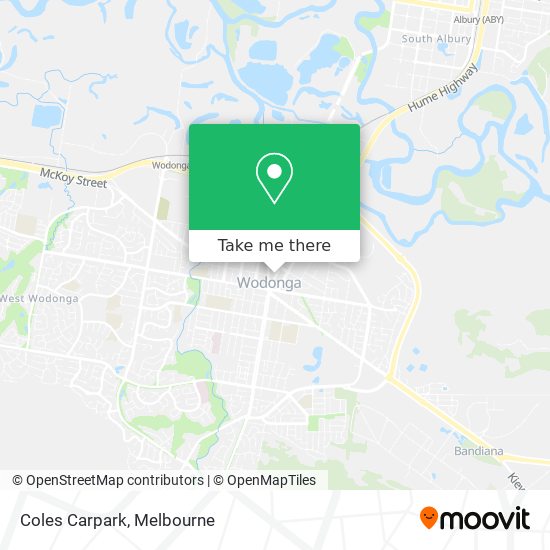 Coles Carpark map