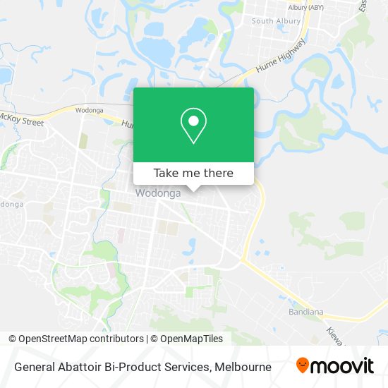 General Abattoir Bi-Product Services map