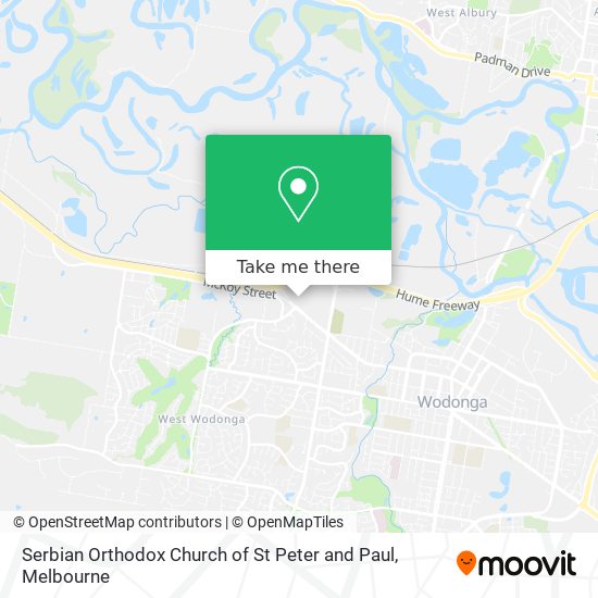 Serbian Orthodox Church of St Peter and Paul map