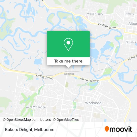 Bakers Delight map