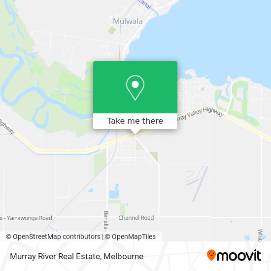 Murray River Real Estate map